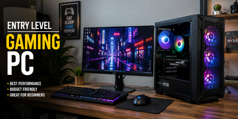 Entry Level Gaming PC: Best Budget Buyer’s Guide