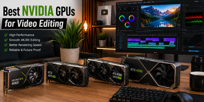 Best NVIDIA GPUs for Video Editing Guide