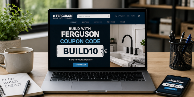 Build with Ferguson Coupon Code: Save More Today